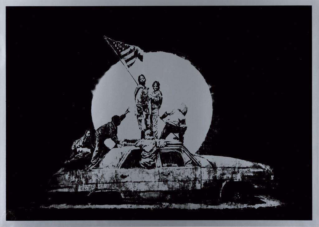 View full screen - View 1 of Lot 71. Flag.