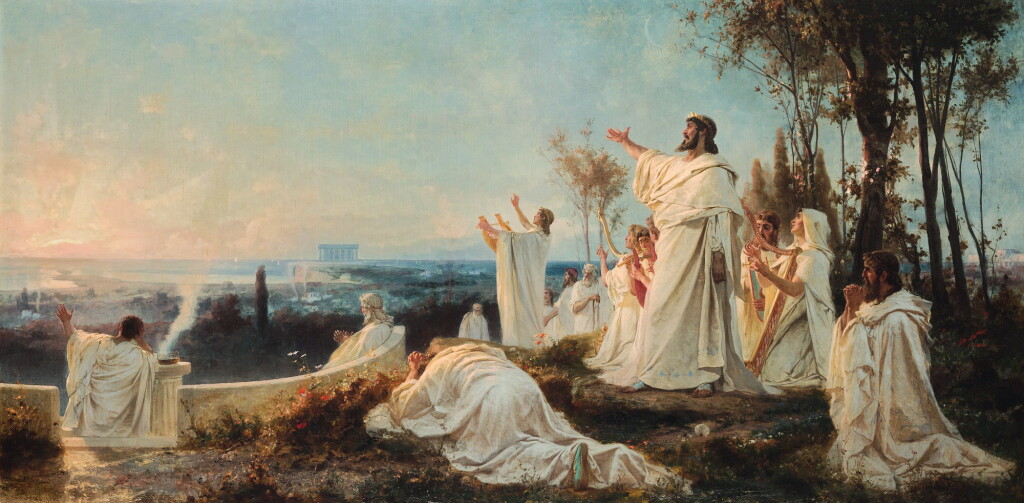 View full screen - View 1 of Lot 11. FEDOR ANDREEVICH BRONNIKOV | HYMN OF THE PYTHAGOREANS TO THE RISING SUN .