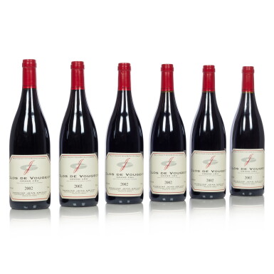 View full screen - View 1 of Lot 828. Clos de Vougeot 2002 Jean Grivot (12 BT).