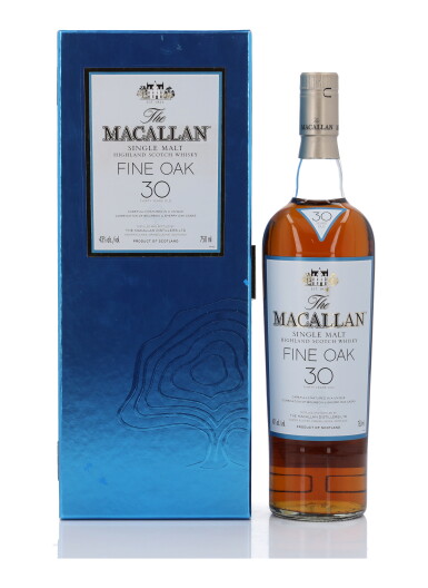 View full screen - View 1 of Lot 31. The Macallan 30 Year Old Fine Oak 43.0 abv NV (1 Bottle 75cl).