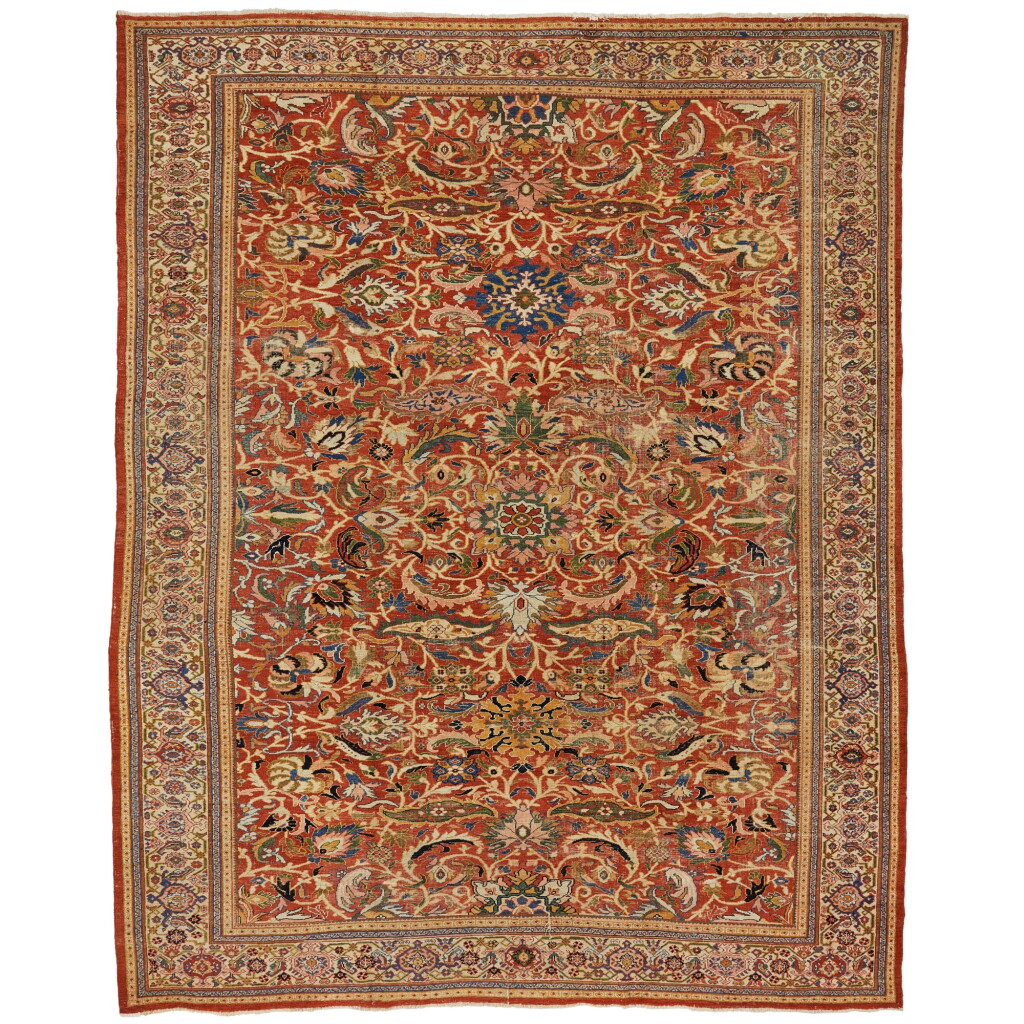 View full screen - View 1 of Lot 227. A Ziegler Mahal carpet, west Persia, late 19th century.