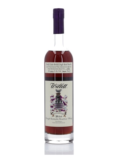 View full screen - View 1 of Lot 513. Willett Family Estate Single Barrel Bourbon #3709 24 Year Old 114.6 Proof NV (1 Bottle 75cl).