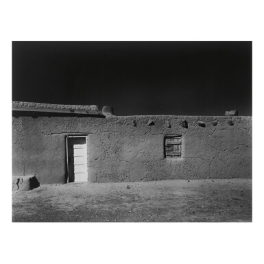 View full screen - View 1 of Lot 141. ANSEL ADAMS | 'PENITENTE MORADA, COYOTE, N. M.'.