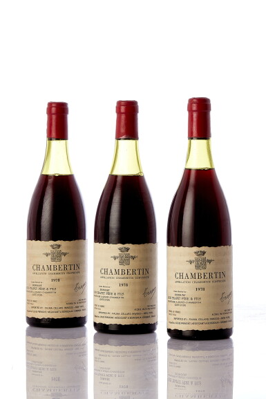 View full screen - View 1 of Lot 7682. Chambertin 1978 Trapet Père et Fils (5 BT).