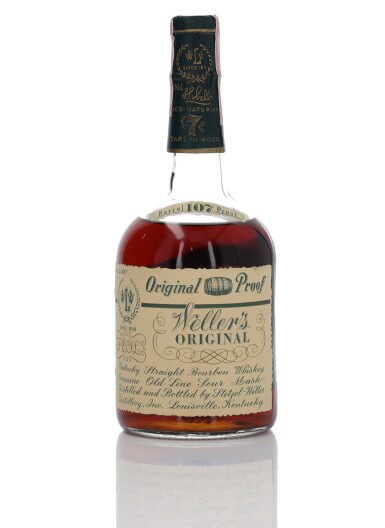 View full screen - View 1 of Lot 1278. Weller's Original Barrel Proof 7 Year Old 107 Proof NV (1 Bottle 4/5 Quart).