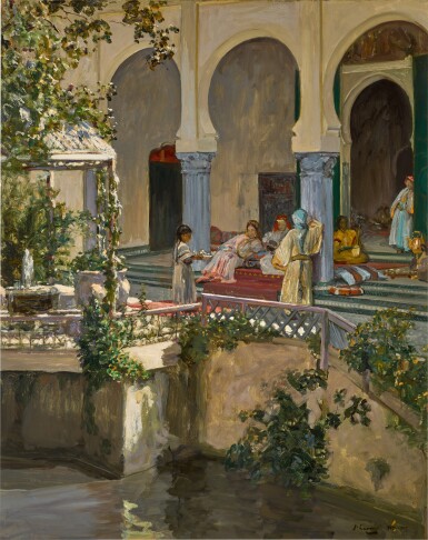 View full screen - View 1 of Lot 28. A Moorish Harem.