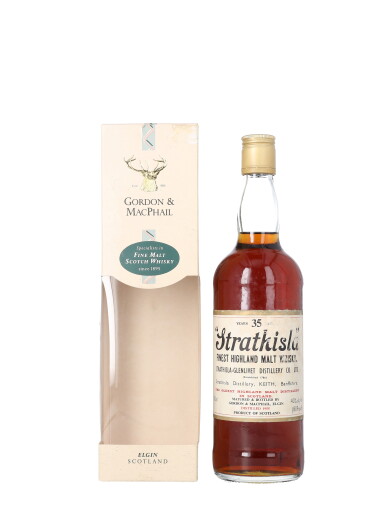 View full screen - View 1 of Lot 6059. Strathisla 35 Year Old Gordon & MacPhail 40.0 abv 1955 (1 BT75).