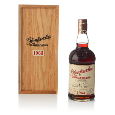 View full screen - View 1 of Lot 153. Glenfarclas The Family Casks #4098 56.7 abv 1963 (1 BT 70cl).