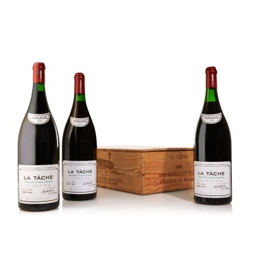 View full screen - View 1 of Lot 1. La Tâche 1990 Domaine de la Romanée-Conti (3 JM30).