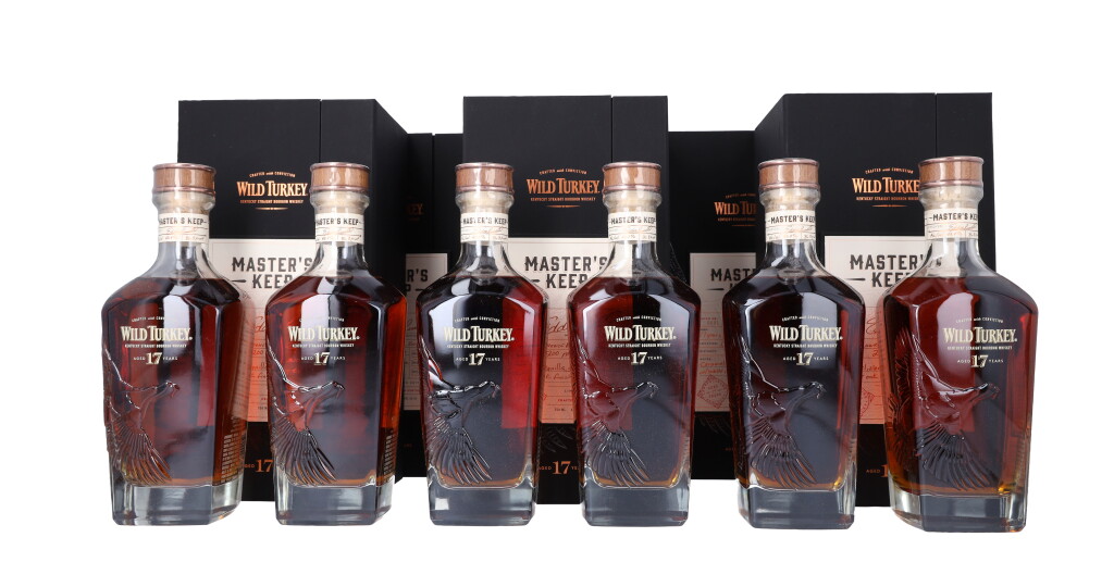Voir en plein écran - Voir 1 du lot 746. Wild Turkey 17 Year Old Masters Keep Batch 001 86.8 proof NV (6 BT75).