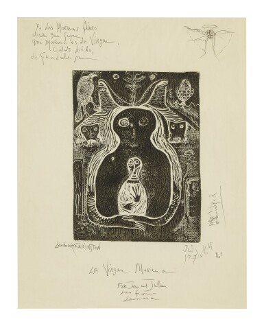 View full screen - View 1 of Lot 40. LEONORA CARRINGTON | LA VÍRGEN MORENA.