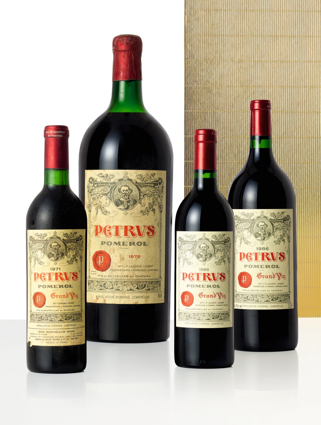 View full screen - View 1 of Lot 6430. Petrus 1986 (6 MAG).