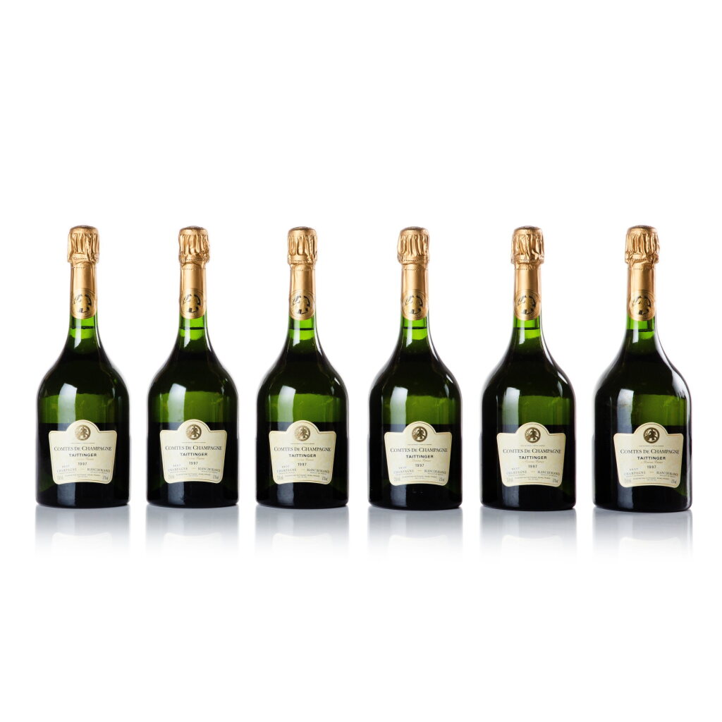 View full screen - View 1 of Lot 1173. Taittinger, Comtes de Champagne, Blanc de Blancs 1997 (11 BT).