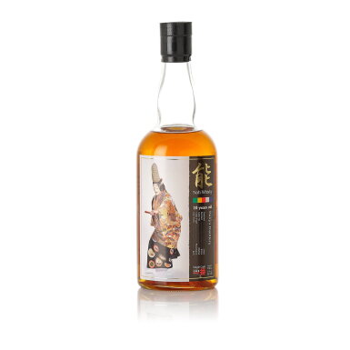 View full screen - View 1 of Lot 7038. 羽生"能"系列 Hanyu Noh 10 Year Old Cask #6066 61.0 abv 2000 (1 BT70).