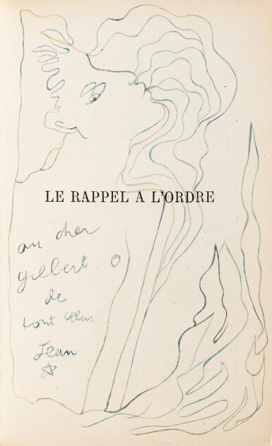 View full screen - View 1 of Lot 97. 5 ouvrages avec dessins originaux ou envois, à Lise Deharme, Cecil Michaelis, etc. + 4 vol..