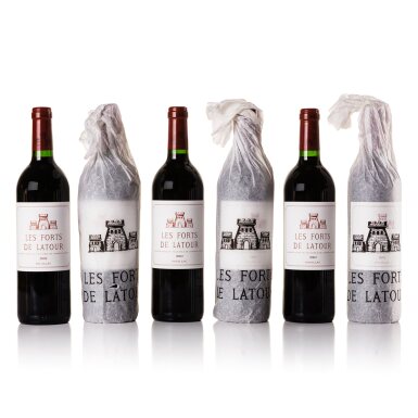 View full screen - View 1 of Lot 175. Les Forts de Latour 2002 (12 BT).