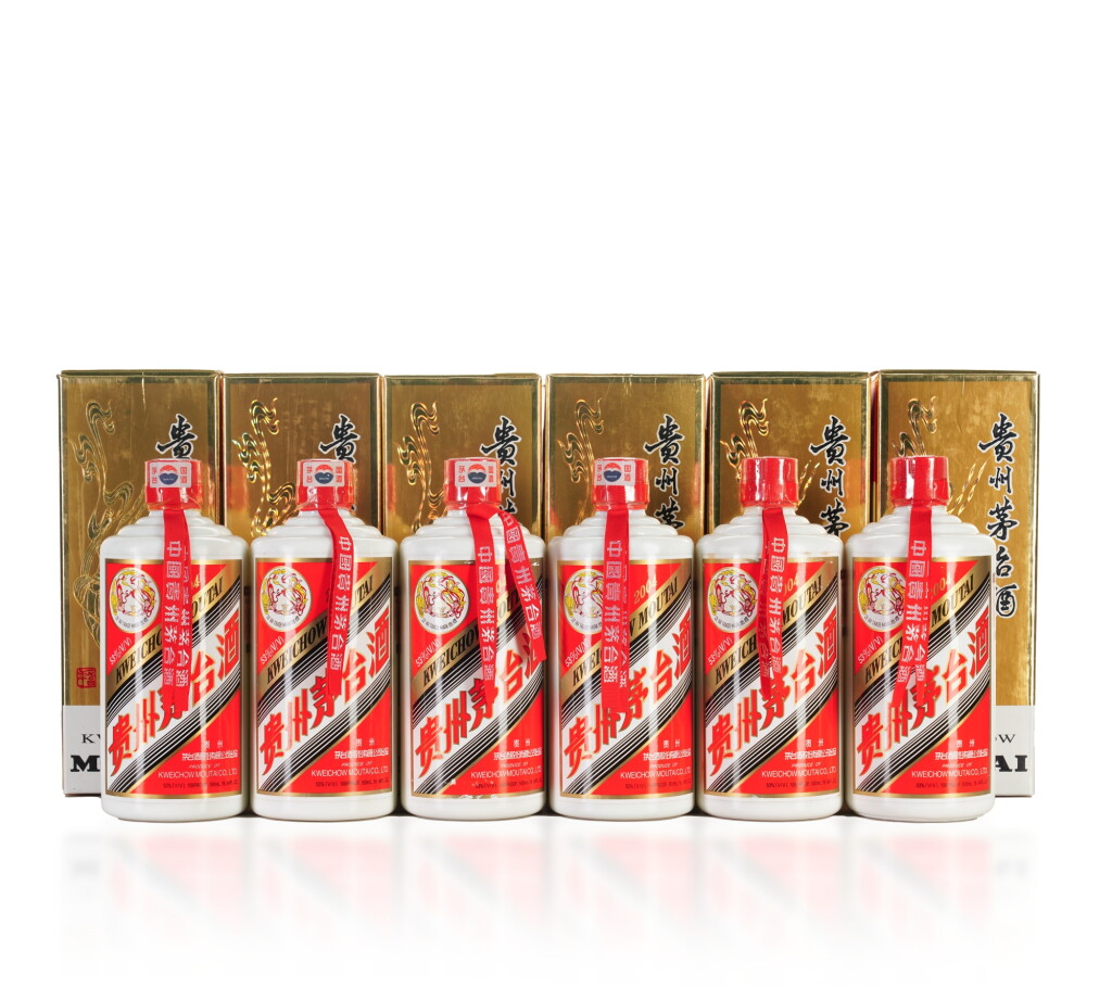 View full screen - View 1 of Lot 13. 2004年产 “飞天牌”贵州茅台酒 Kweichow Flying Fairy Moutai 2004 (6 x 500ml).