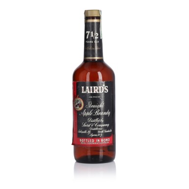 View full screen - View 1 of Lot 353. Lairds Straight Apple Brandy 7.5 Year Old 100 Proof 1968 (1 BT 75cl).
