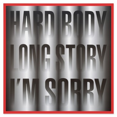 View full screen - View 1 of Lot 209. Untitled (HARD BODY LONG STORY I’M SORRY).
