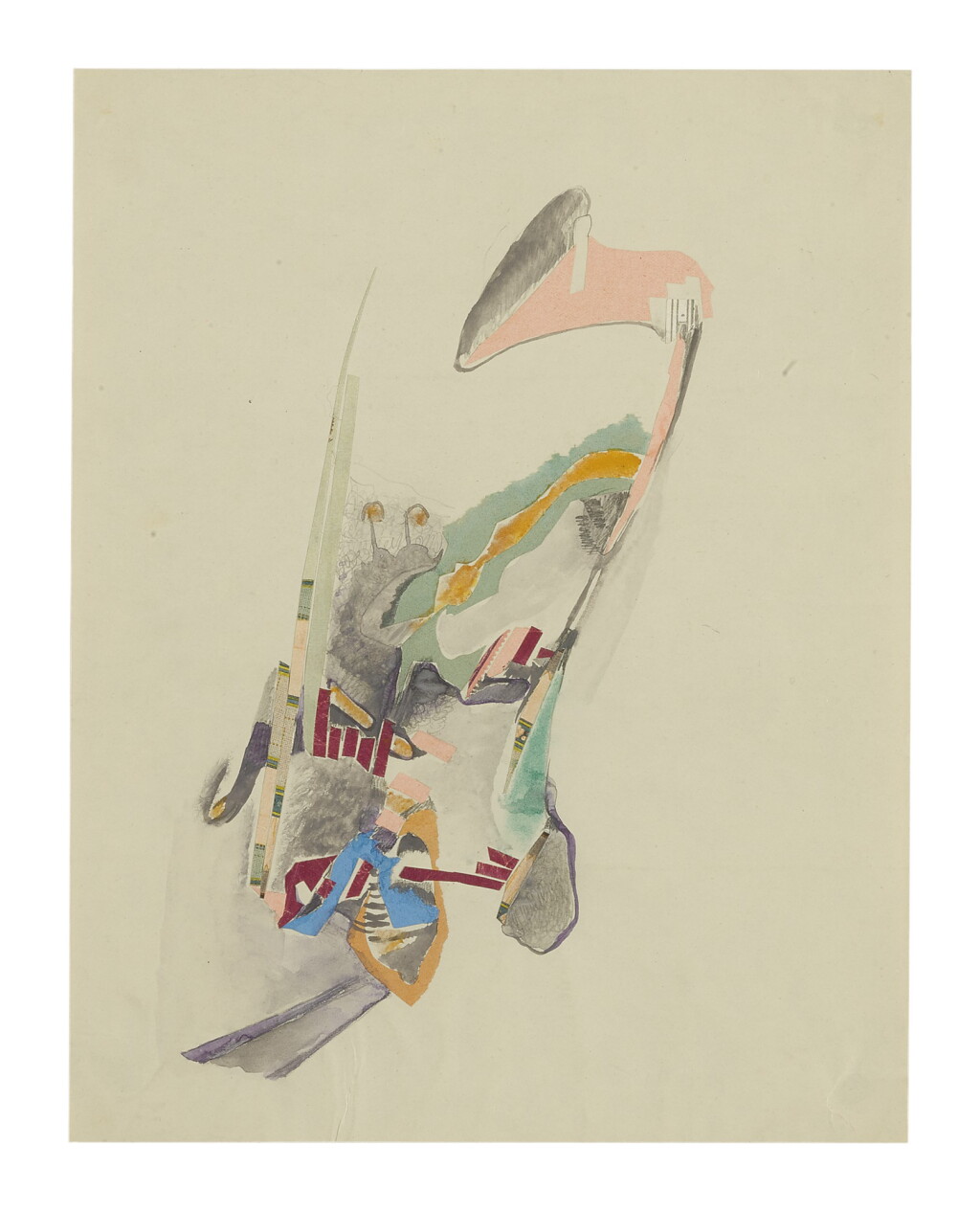 View full screen - View 1 of Lot 165. HILLA REBAY 1890 - 1967 PINK DREAM.