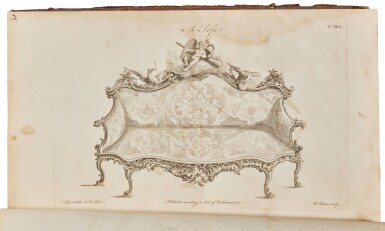View full screen - View 1 of Lot 1864. Chippendale, Thomas | The Gentleman and Cabinet-Maker’s Director.