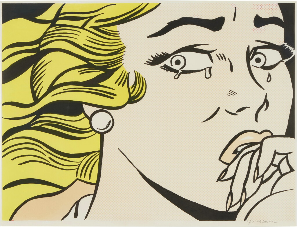 View full screen - View 1 of Lot 173. Crying Girl (Corlett II.1; RLCR 759).