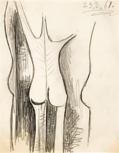 View full screen - View 1 of Lot 5. PABLO PICASSO | FEMME DE DOS.