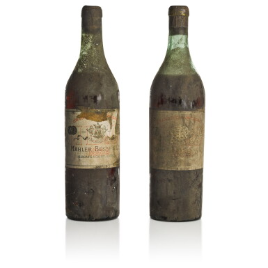 View full screen - View 1 of Lot 367. Cognac Grande Champagne 1865 Mähler-Besse (2 BT70).