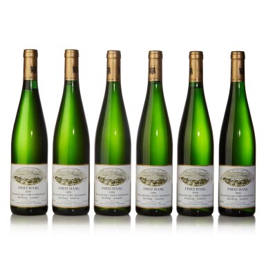 View full screen - View 1 of Lot 633. Brauneberger Juffer Sonnenuhr Riesling Auslese Goldkapsel 1999 Fritz Haag (6 BT).