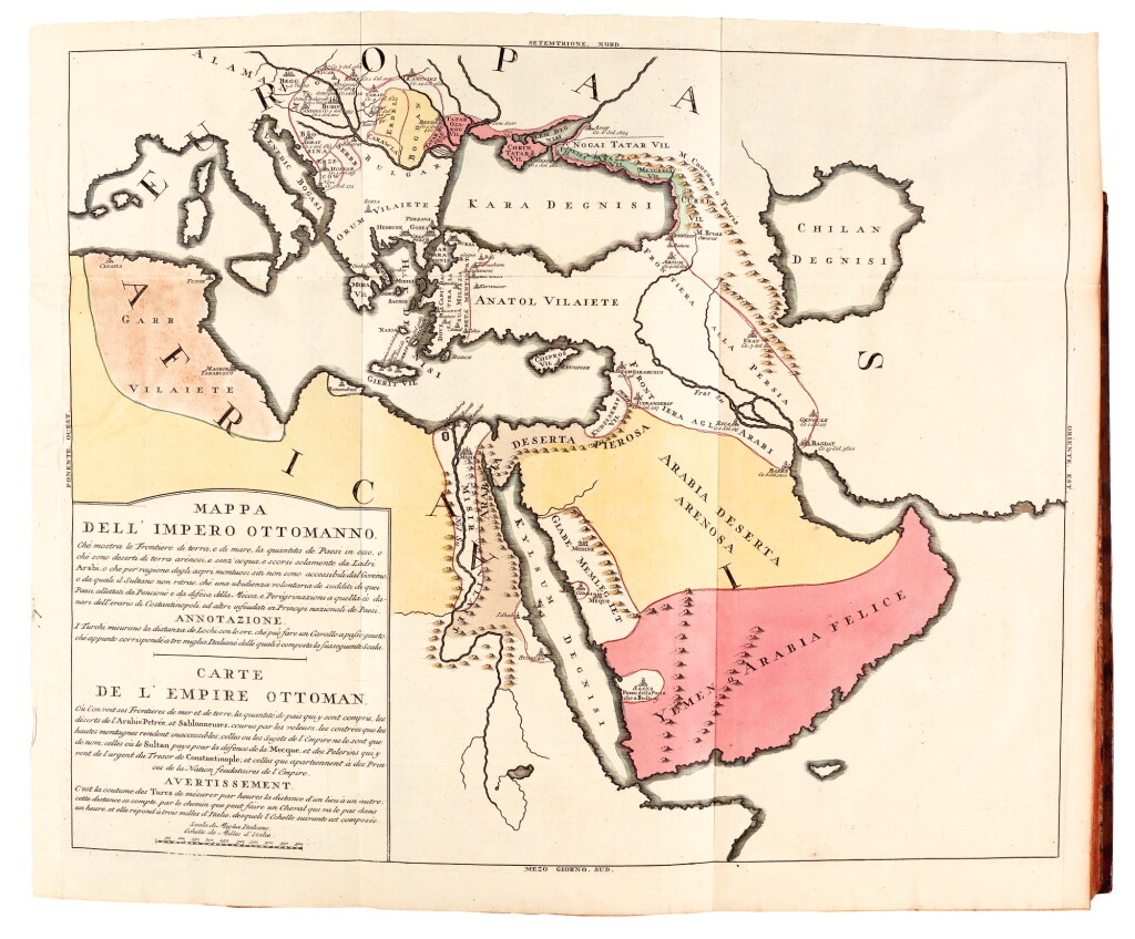View full screen - View 1 of Lot 303. Marsigli, Stato militare dell'imperio Ottomano, The Hague, 1732, contemporary calf.