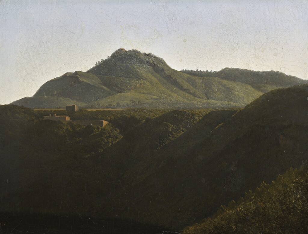 全萤幕检视 - 查看157JAN-JOSEPH-XAVIER BIDAULD | View of Monte Cavo, near Albano的1
