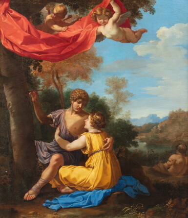 View full screen - View 1 of Lot 25. Angelica and Medoro | Angélique et Médor.