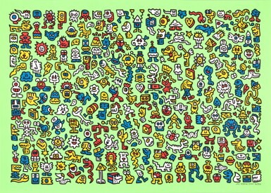 View full screen - View 1 of Lot 147. Alien Town.