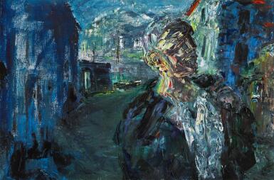 View full screen - View 1 of Lot 34. JACK BUTLER YEATS, R.H.A. | THE STEVEDORE .