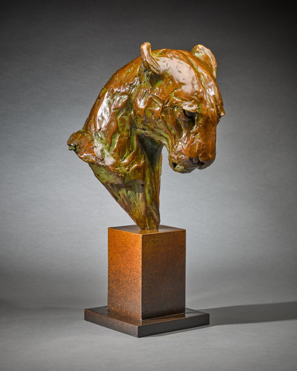 View full screen - View 1 of Lot 132. Leopard Bust.