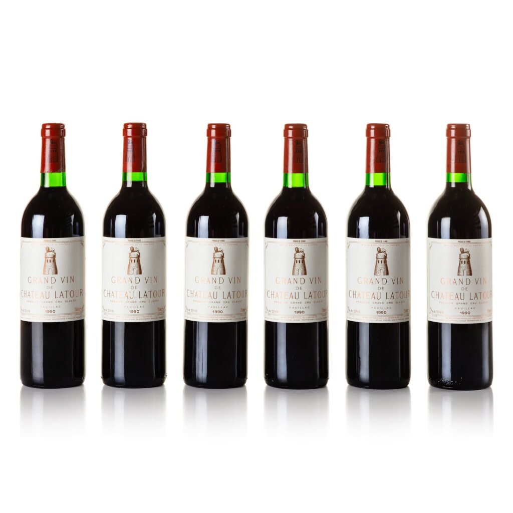 View full screen - View 1 of Lot 317. Château Latour 1990 (6 BT).