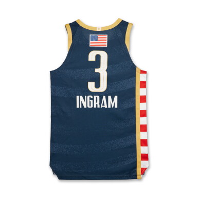 View full screen - View 1 of Lot 38. Brandon Ingram 2026 NBA All-Star Game Media Day Jersey.