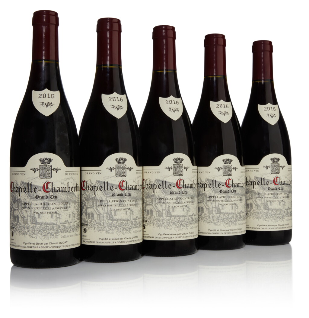 View full screen - View 1 of Lot 85. Chapelle Chambertin 2016 Claude Dugat (9 BT).
