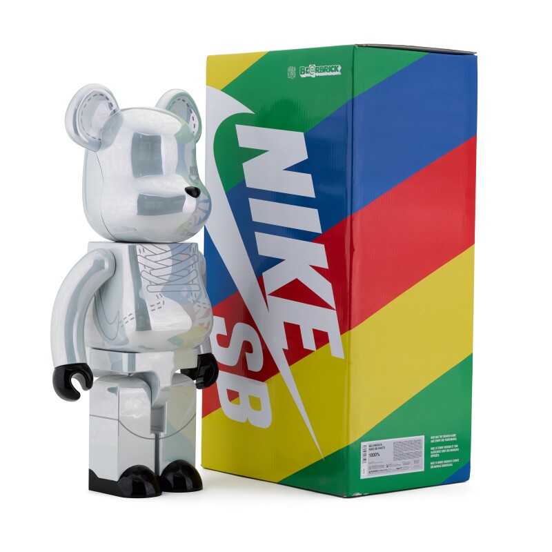 Nike, Medicom Toy BEARBRICK Nike SB 2020 White 1000% Available For Immediate Sale At Sothebyâs