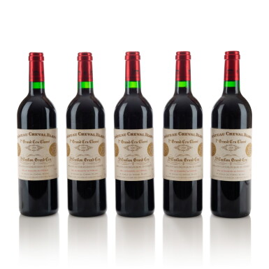 View full screen - View 1 of Lot 325. Château Cheval Blanc 2000 (10 BT).