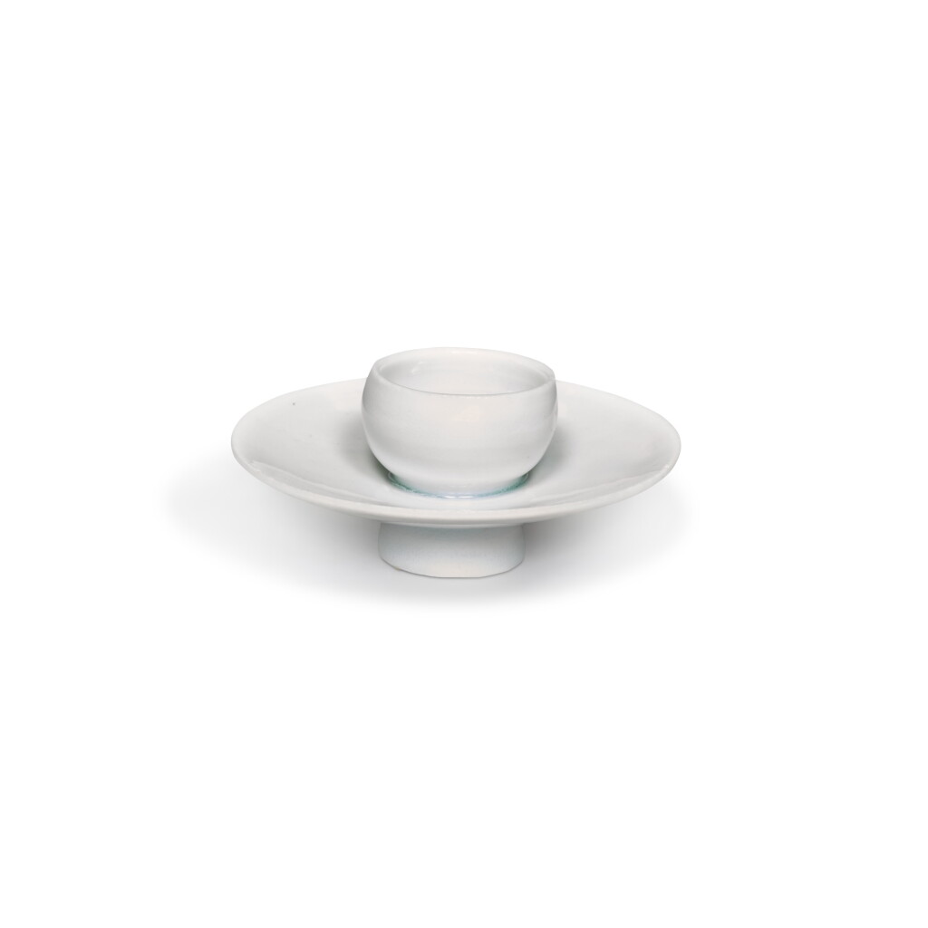 View full screen - View 1 of Lot 87. A small qingbai cup stand, Song dynasty.