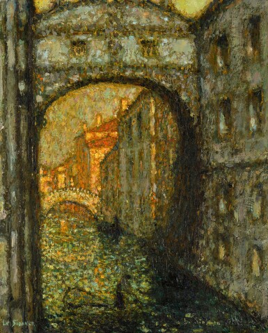 View full screen - View 1 of Lot 5. Le Pont des Soupirs.