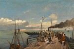 CONSTANTINOS VOLANAKIS | The Departure of the Postal Steam Packet