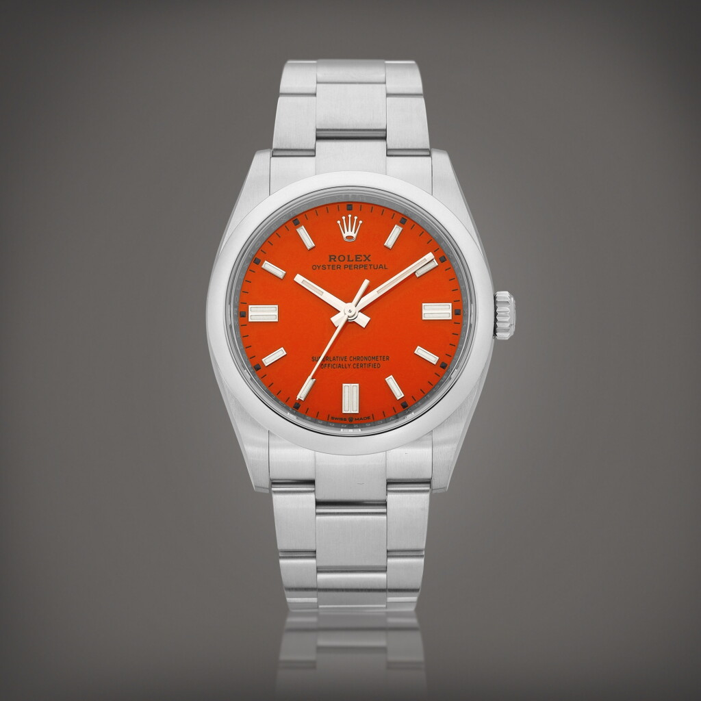 View full screen - View 1 of Lot 2101. Oyster Perpetual 36, Reference 126000 A stainless steel wristwatch with bracelet, Circa 2020 | 勞力士 | Oyster Perpetual 36 型號126000 | 精鋼鏈帶腕錶,約2020年製.