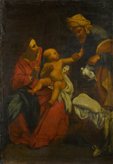 View full screen - View 1 of Lot 309. The Virgin and Child with Saint Anne.
