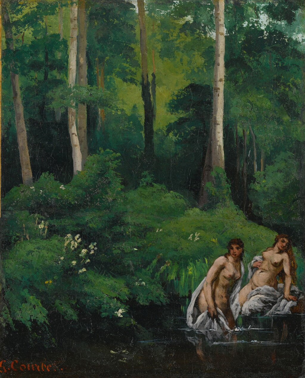 View full screen - View 1 of Lot 47. Baigneuses dans la forêt.