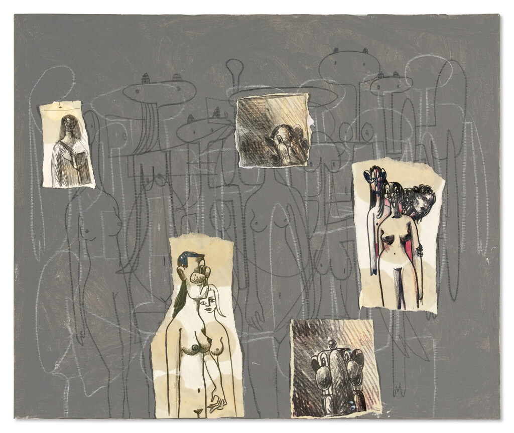View full screen - View 1 of Lot 227. Grey Figures.