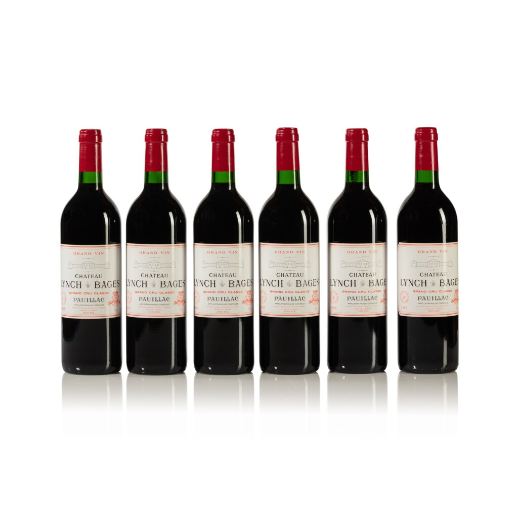 View full screen - View 1 of Lot 9. Château Lynch-Bages 1995 (6 BT).