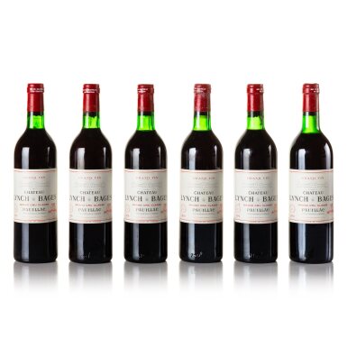 View full screen - View 1 of Lot 179. Château Lynch Bages 1979 (12 BT).