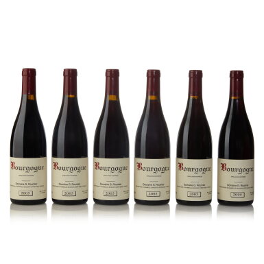 View full screen - View 1 of Lot 60. Bourgogne, Pinot Noir 2005 Domaine Georges Roumier (12 BT).